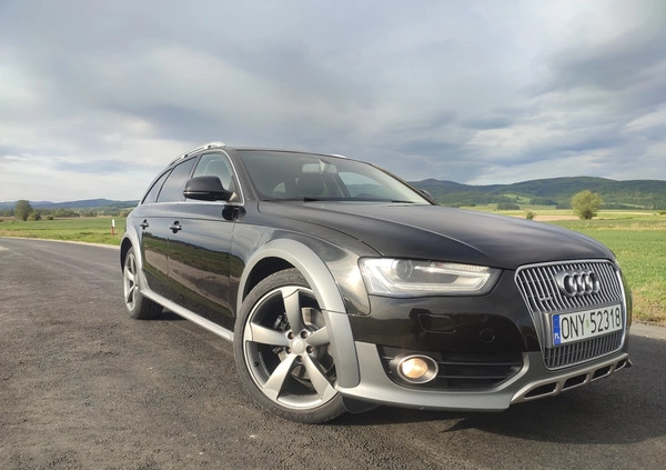 Audi A4 Allroad cena 56700 przebieg: 249000, rok produkcji 2014 z Wiązów małe 277